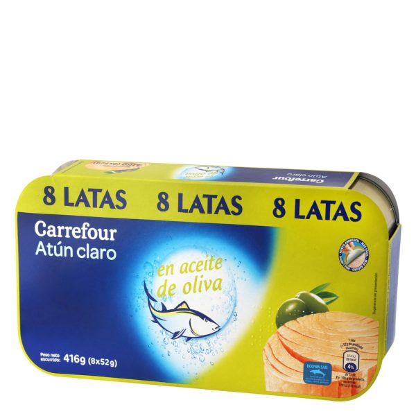 PACK 8 LATAS ATUN EN ACEITE