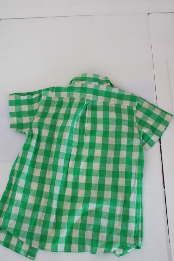 CAMISA VERDE CUADROS - Imagen 2