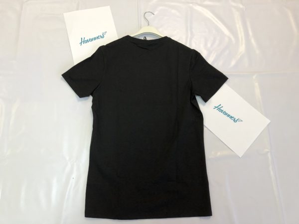 CAMISETA NEGRA Y VERDE LONDON - Imagen 3
