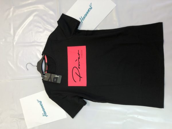 CAMISETA ROSA Y NEGRA LONDON - Imagen 2