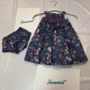 VESTIDO FLORES MORADO