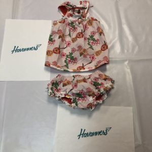 VESTIDO ROSA FLORADO