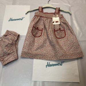 VESTIDO ESTAMPADO FLORAL CON BRAGUITA