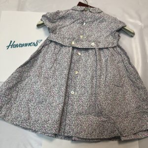 VESTIDO FLORECITAS MORADAS