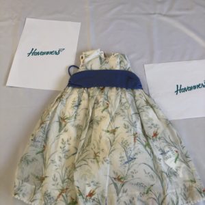 VESTIDO FLORAL PAJAROS