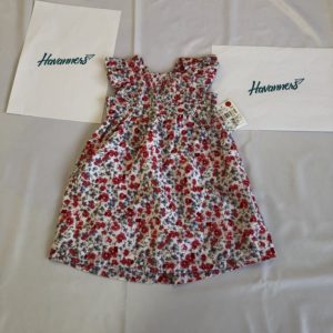 VESTIDO FLORES ROJAS