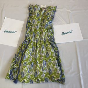 VESTIDO VERDE CON TIRAS