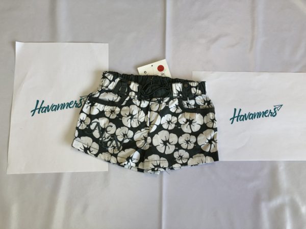 PANTALON CORTO VERDE HAWAIANO