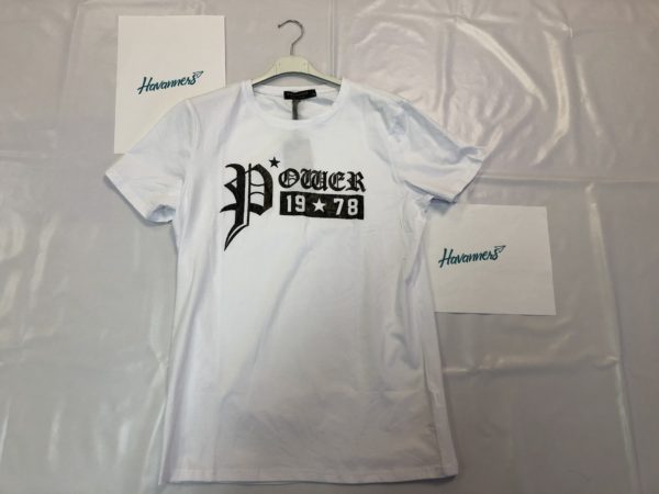 CAMISETA BLANCA POWER